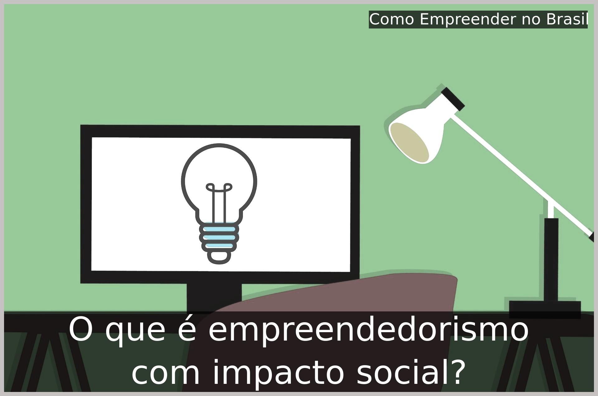 O que é empreendedorismo com impacto social?